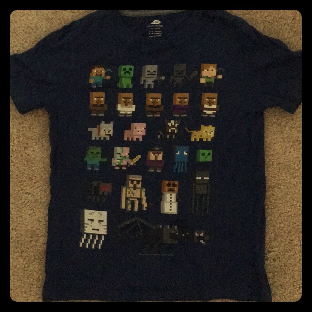 Old Navy Minecraft Tee
